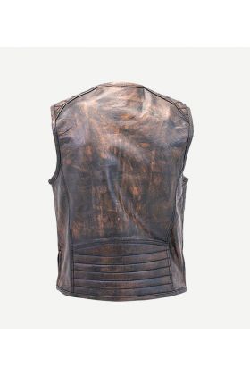 Wholesale Antique Style Leather Vest