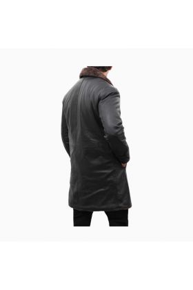 Wholesale Chandler Men Shearling Short Length Leather Coat