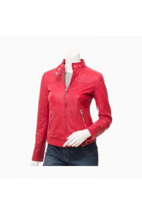 Wholesale Ladies Brando Leather Jacket