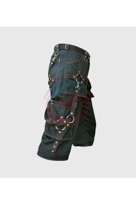 Wholesale Gothic Bondage Caught Short Pant