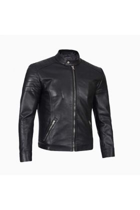 Wholesale Smart Fit Men's Leather Jacket