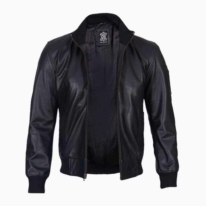 Wholesale Bomber Leather Jacket for Men