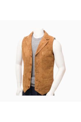 Wholesale Cowboy Dress Leather Waistcoat Vest