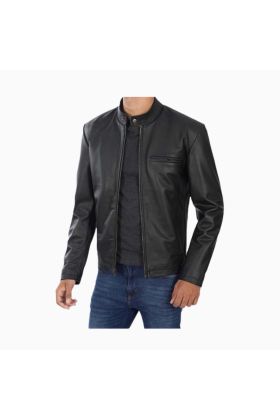 Wholesale Dashing Cowhide Leather Jacket
