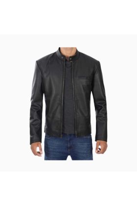 Wholesale Dashing Cowhide Leather Jacket