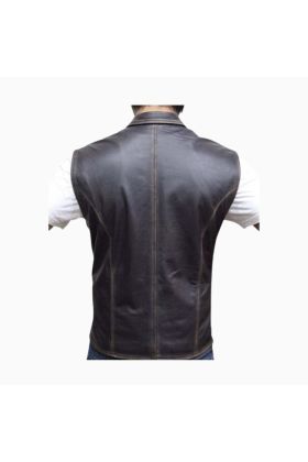 Wholesale Hell on Wheels Men Leather Vest