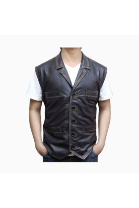 Wholesale Hell on Wheels Men Leather Vest