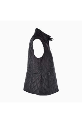 Wholesale Ladies Diamond Quilted Leather Vest