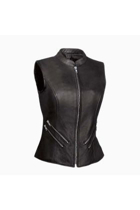 Wholesale Ladies Sheep Leather Vest