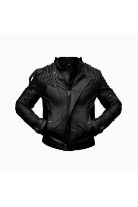 Wholesale Men Guardian of the Galaxy Leather Jacket