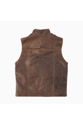 Wholesale Modern Tactical Leather Vest for Men