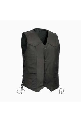 Wholesale Premium Biker Leather Vest for Men