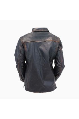 Wholesale Vintage Antique Leather Shirt for Men